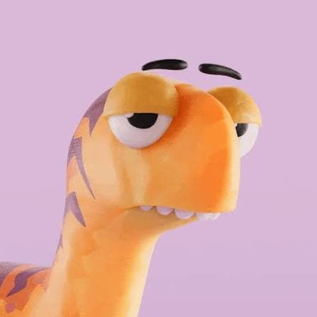 Lavender Dinosaur
